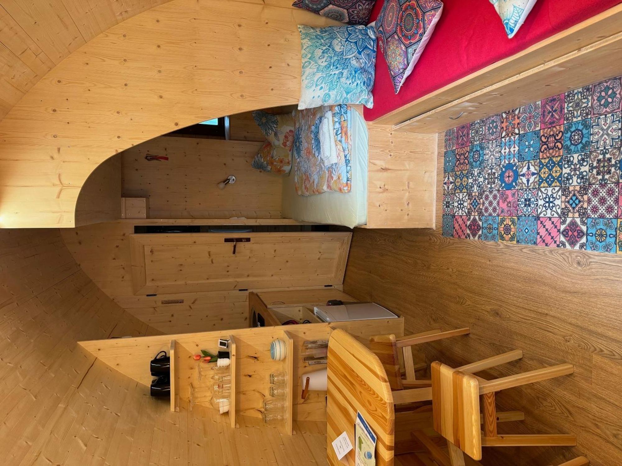 Tiny House Carlos - Zauberhaftes Camping-Pod Stuer Exterior photo